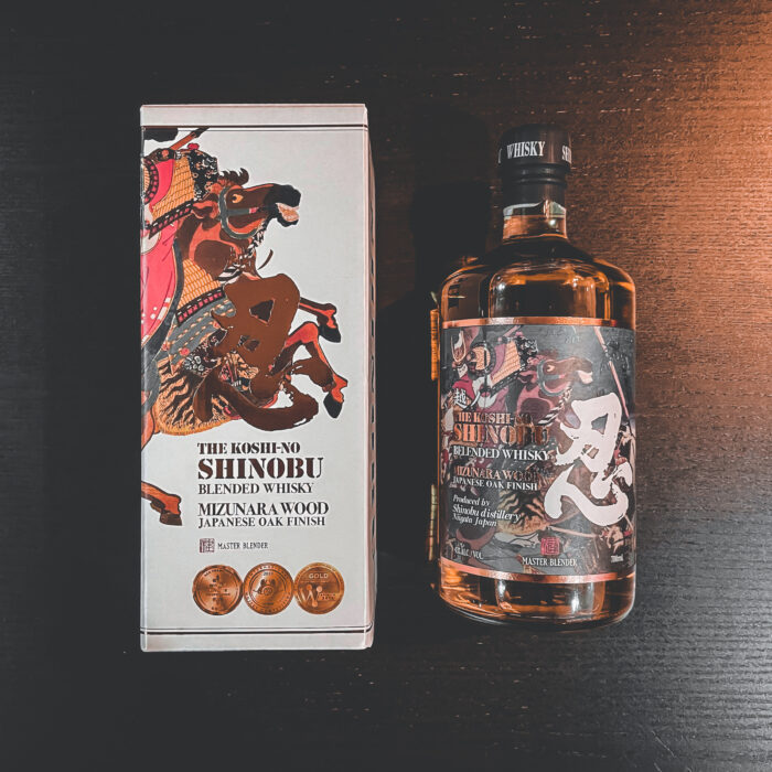 Shinobu Blended Whisky Mizunara Oak Finish 700ml 43% - Image 2