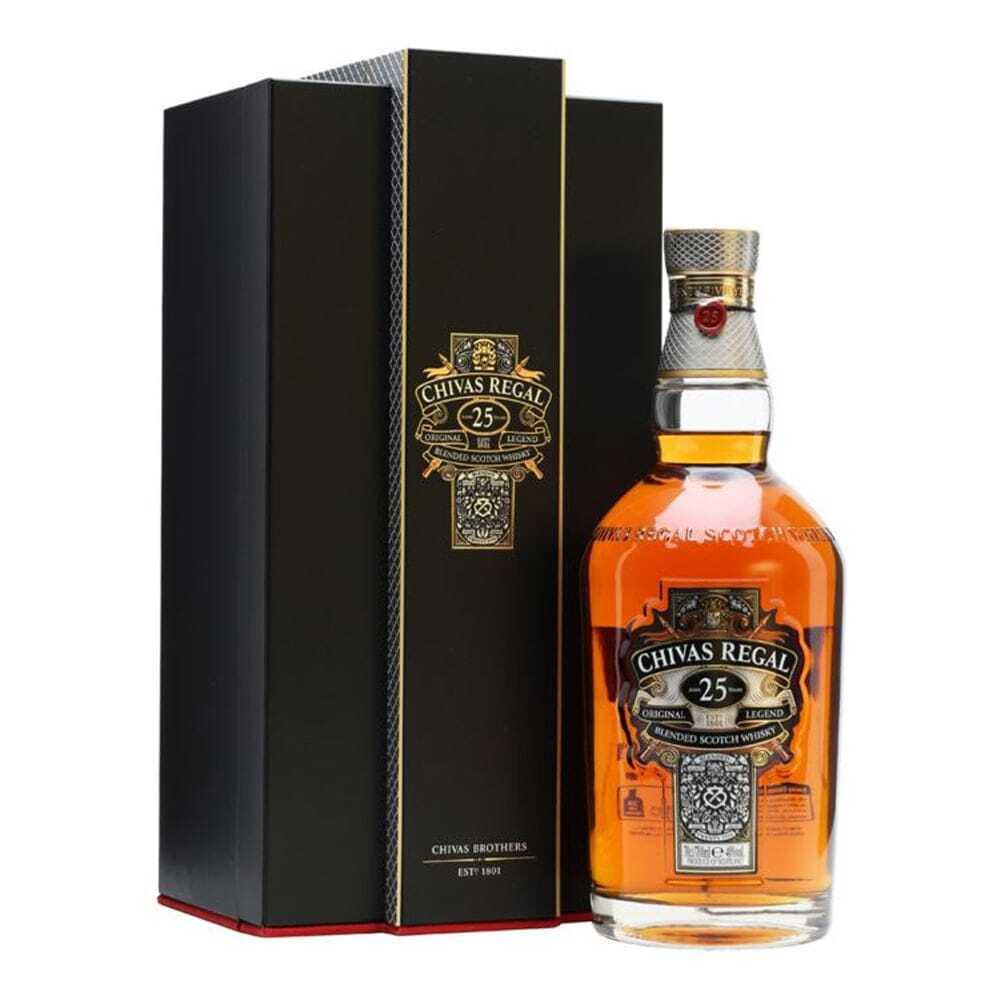 62702308.jpeg Chivas 25 Year Old 700ml 40% - Image 1