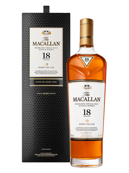 The Macallan 18 Year Old Sherry Oak 2021/2022 Release 700ml 43%