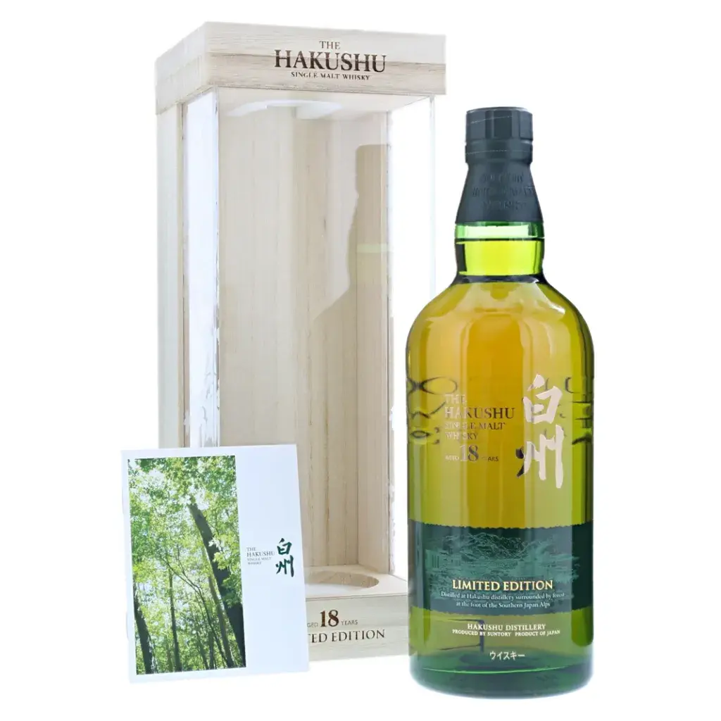 75190291.webp Hakushu 18 Year Old Limited Edition 700ml 43% - Image 1