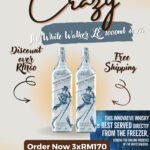 Bundle: Johnnie Walker White Walker Limited Edition 1L 41.7%
