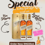 Johnnie Walker Gold Label 1L 40% Free 200ml