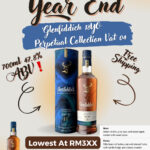 Bundle: Glenfiddich 18 Year Old - Perpetual Collection Vat 04 Luxurious&Rewarding 700ml 47.8%
