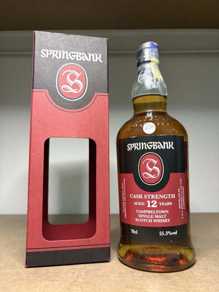 Springbank 12 Year Old Cask Strength Batch 20 700ml 55.3% - Image 2