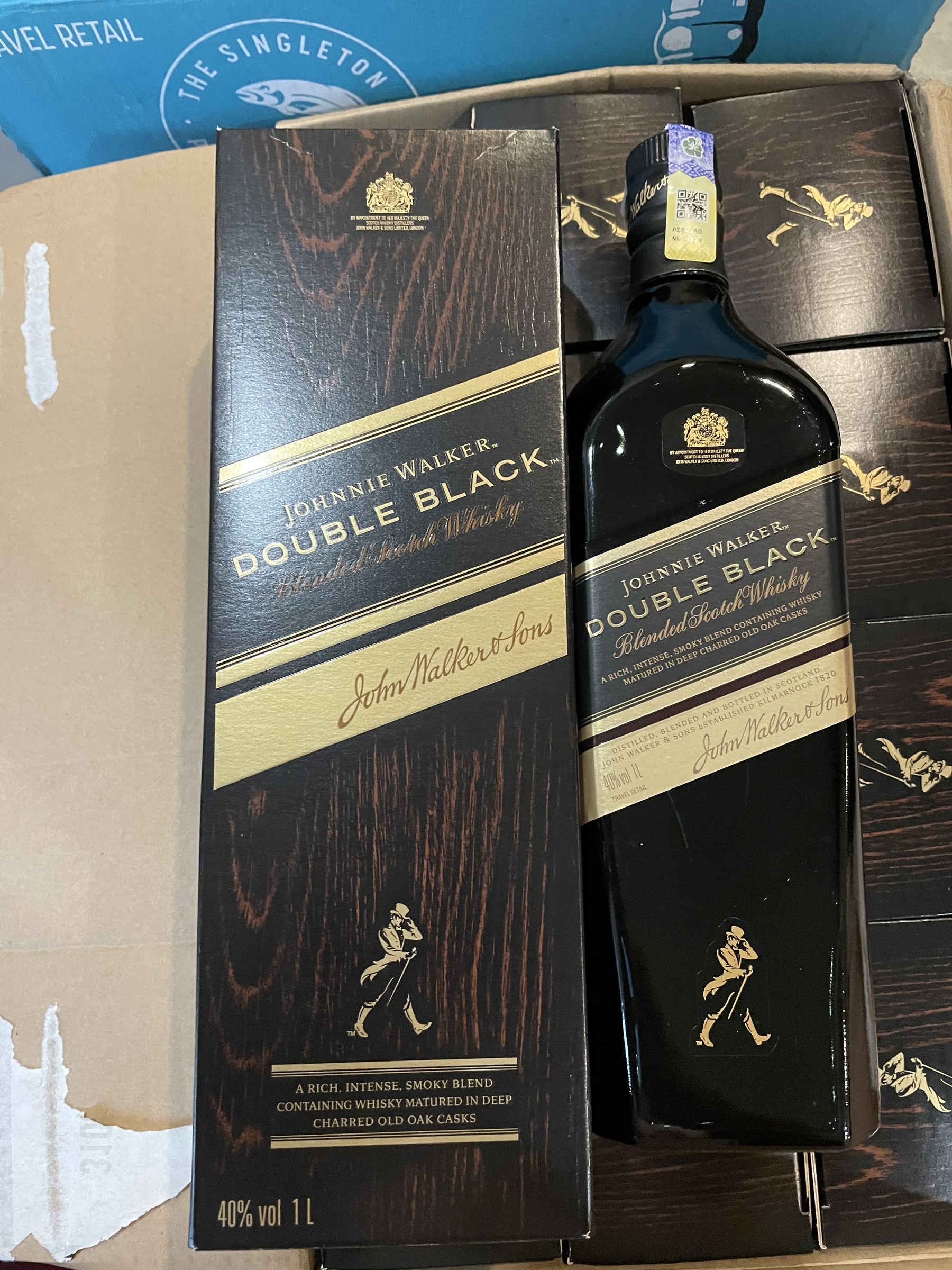45311196.jpeg Johnnie Walker Double Black 1L - Image 1