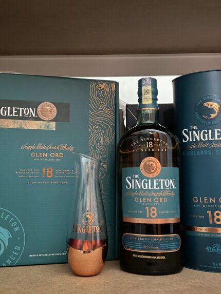 Singleton Glen Ord 18y Gift Pack 700ml (Mini Flask)