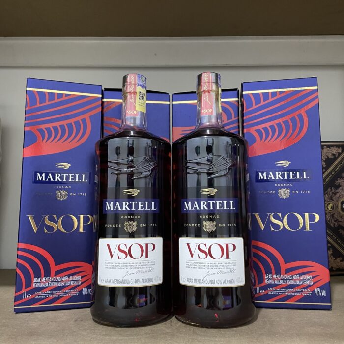 Martell VSOP Red Barrel Cognac 1L 40% - Image 2
