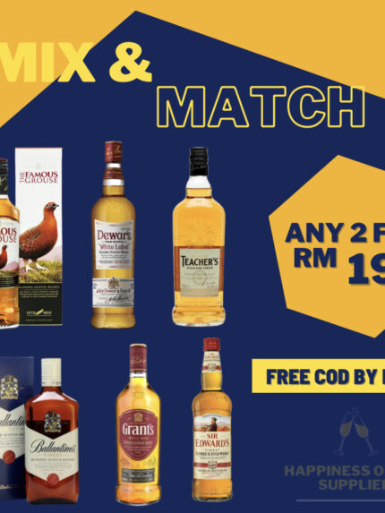 Mix & Match Choose Any Two For RM199