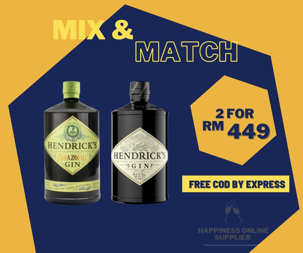 Screenshot Mix&Match: Hendricks Amazonia Gin 1L 43.4%+ Hendricks Gin 1L 44% - Image 1