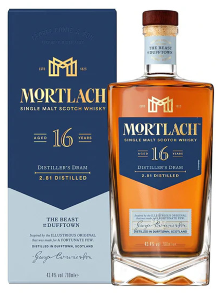 Mortlach 16 Year Old 750ml 43.4%