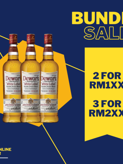 Bundle: Dewar's White Label 1L 40%