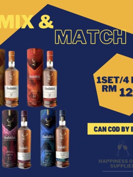 Mix & Match: Glenfiddich Perpetual Collection Vat01-04