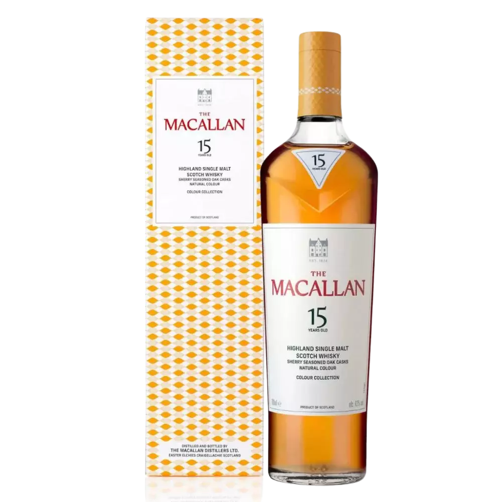 73212561.webp The Macallan 15 Year Old Colour Collection 700ml 43% - Image 1