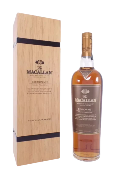 The Macallan Edition No.1 - Wooden Box 700ml 48%