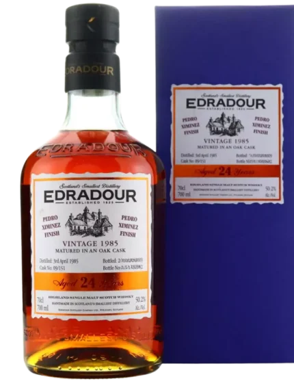 Edradour 1985 PX Finish 24 Year Old 700ml 50.2%