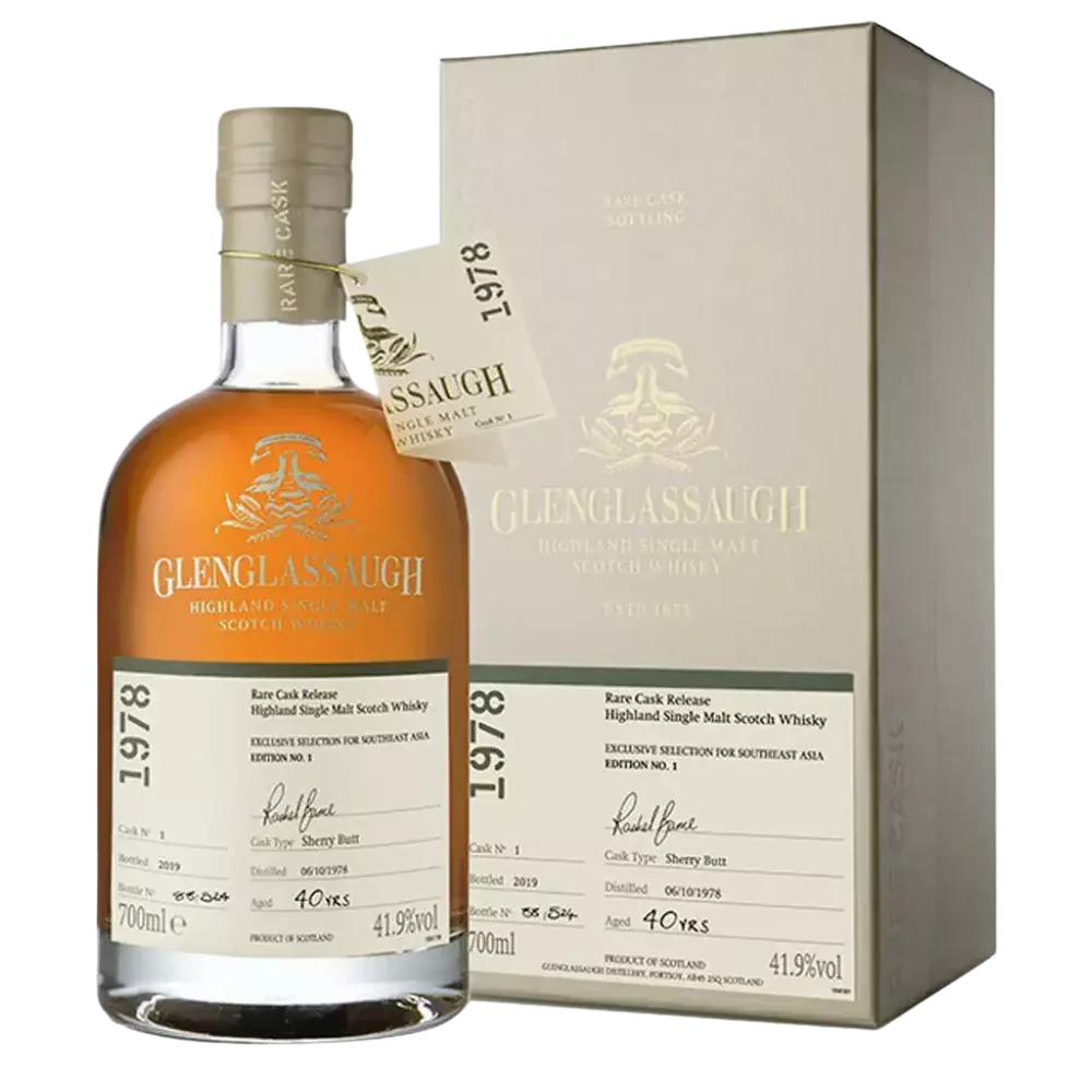 73720603.webp Glenglassaugh 40 Year Old 1978 Single Cask #1 Sea Edition 700ml 41.9% - Image 1