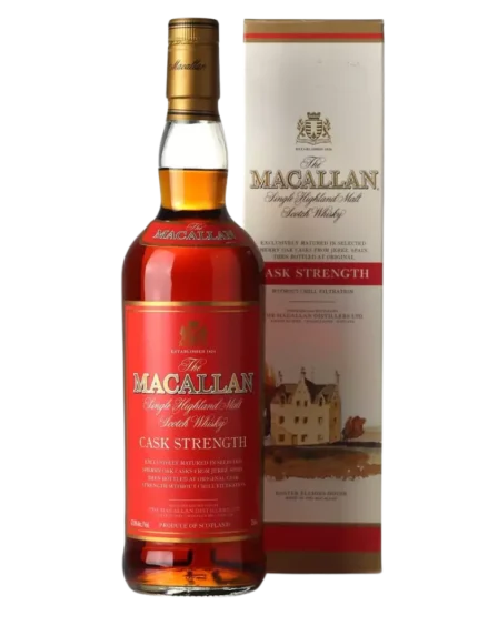 The Macallan Cask Strength - Red Label 750ml 57.8%