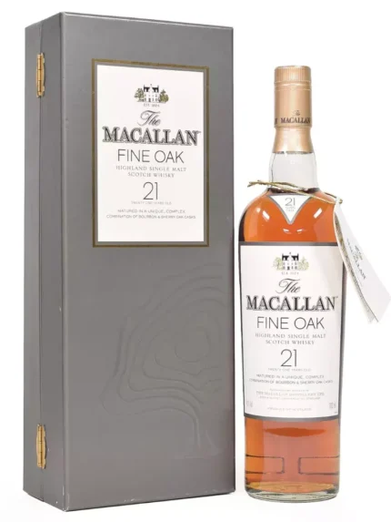 The Macallan 21 Year Old Fine Oak Triple Cask 700ml 43%