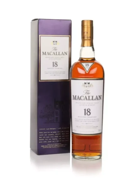 The Macallan 18 Year Old Sherry Oak (2017 Release) 700ml 43%