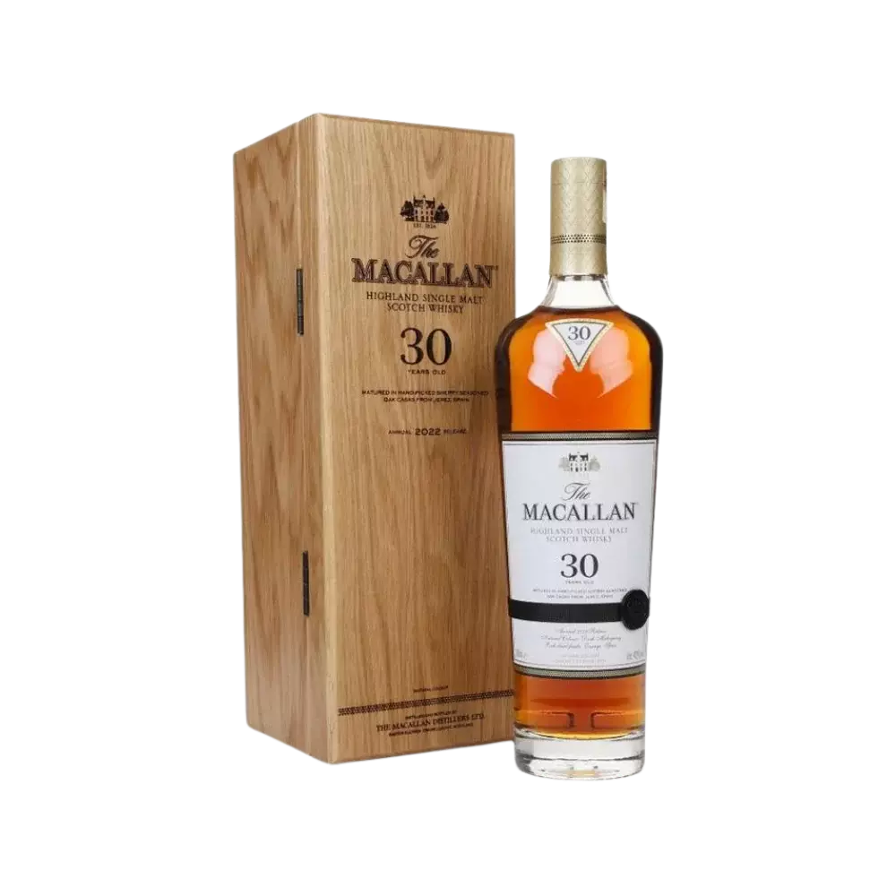 74001019.webp The Macallan 30 Year Old Sherry Oak (2022 Release) 700ml 43% - Image 1