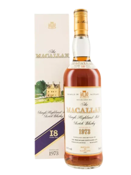 The Macallan 18 Year Old 1973 700ml 43%