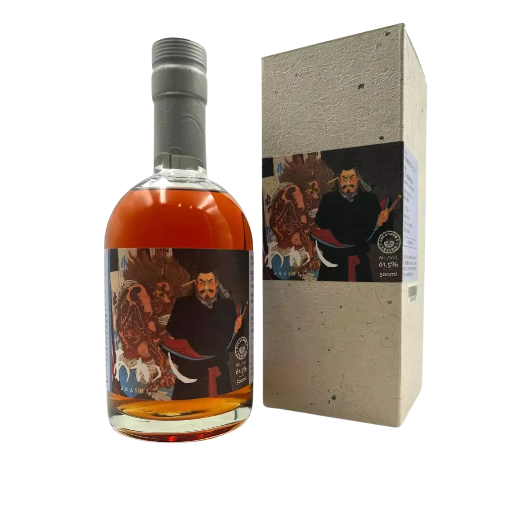 74367042.webp Akashi - 4 Year Old Tawny Port Cask Ghost Series #15 500ml 61.5% - Image 1