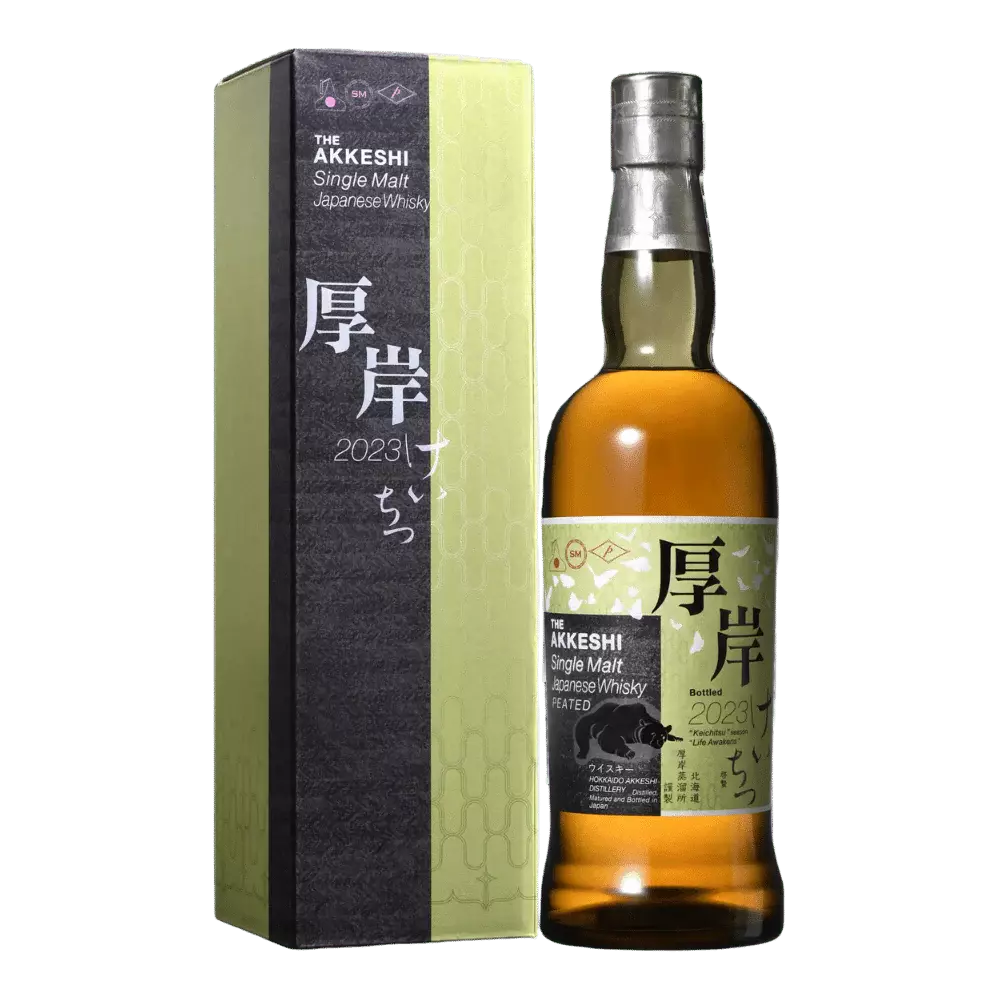74369701.webp Akkeshi Keichitsu 2023 Single Malt Whisky / 10th Season 700ml 55% - Image 1