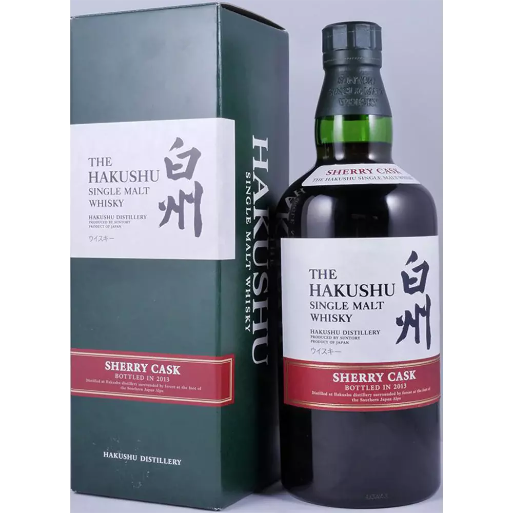 74370249.webp Hakushu Single Malt Sherry Cask 180ml 43% - Image 1