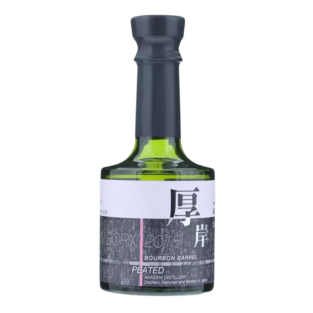 74504929.webp Akkeshi New Born 2018 Foundation 2 Peated Single Malt (Without Box) 200ml 58% - Image 1