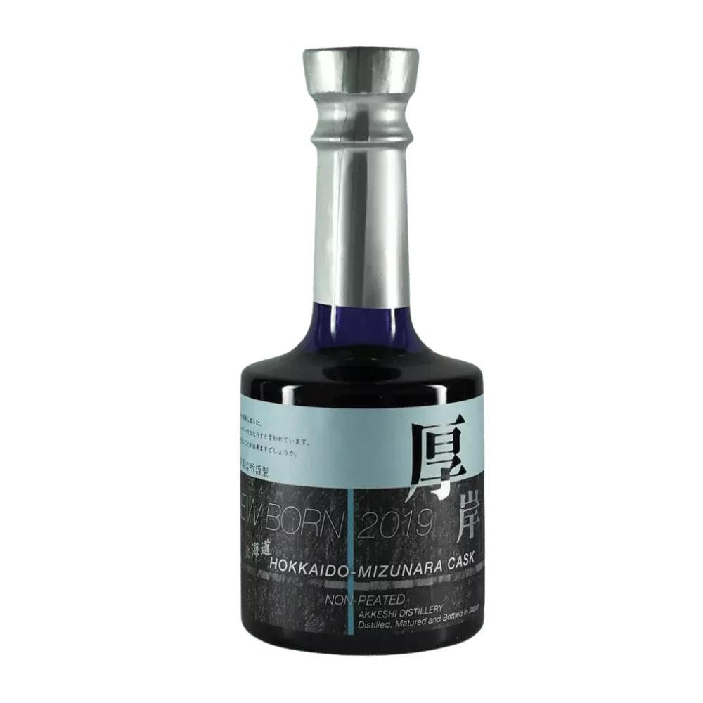 74505625.webp Akkeshi New Born 2019 Foundation 3 Non-Peated Single Malt (Without Box) 200ml 55% - Image 1