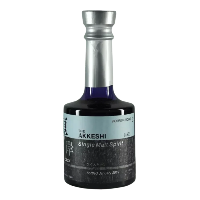 Akkeshi New Born 2019 Foundation 3 Non-Peated Single Malt (Without Box) 200ml 55% - Image 2