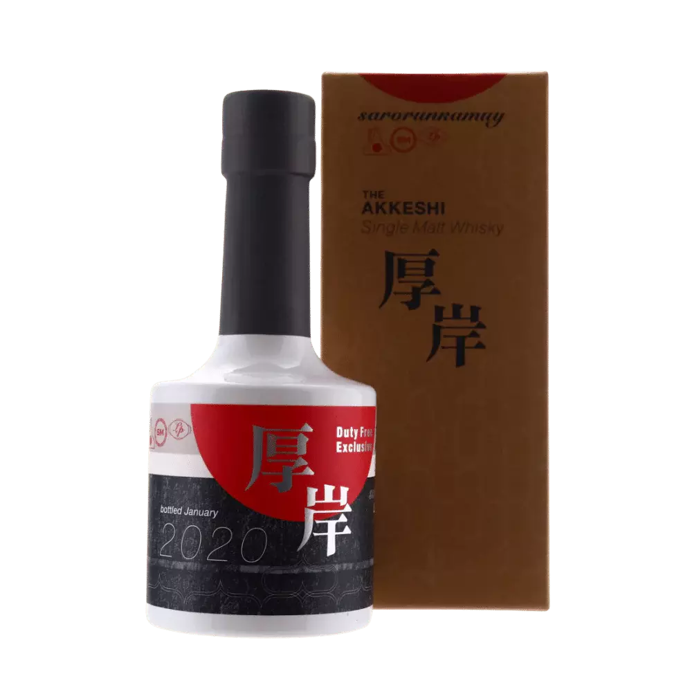 74505756.webp Akkeshi Sarorunkamuy Lightly Peated, Duty Free Exclusive from 2020 200ml 55% - Image 1
