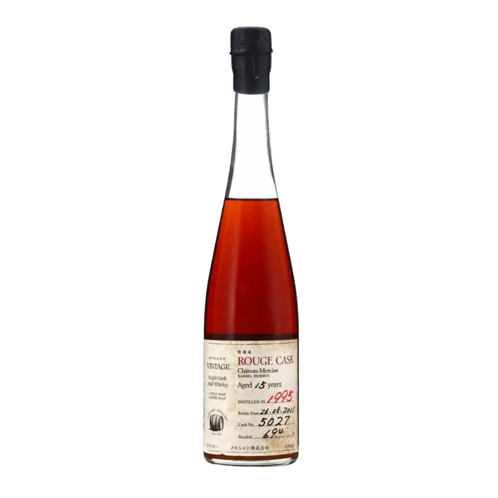74508717.webp Karuizawa 1995 Single Cask 15 Year Old #5027 / Chateau Mercian Rouge Cask 480ml 69.4% - Image 1