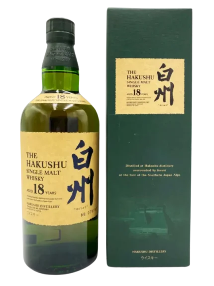 Hakushu 18 Year Old Flower Crest Cap [Old Bottle] 700ml 43%