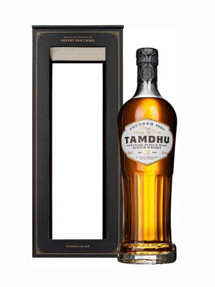 Bundle: Tamdhu 12 Year Old Single Malt Speyside Whisky 700ml 43%