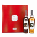 The Macallan 60th Anniversary Queen Elizabeth Coronation Single Malt Scotch Whisky 350mlx2 55.7% & 58.1%