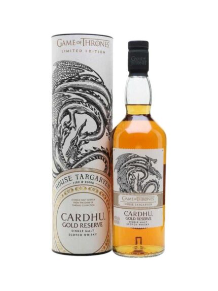 Game of Thrones Cardhu Gold Reserve House Targaryen Limited Edition 700ml 40%