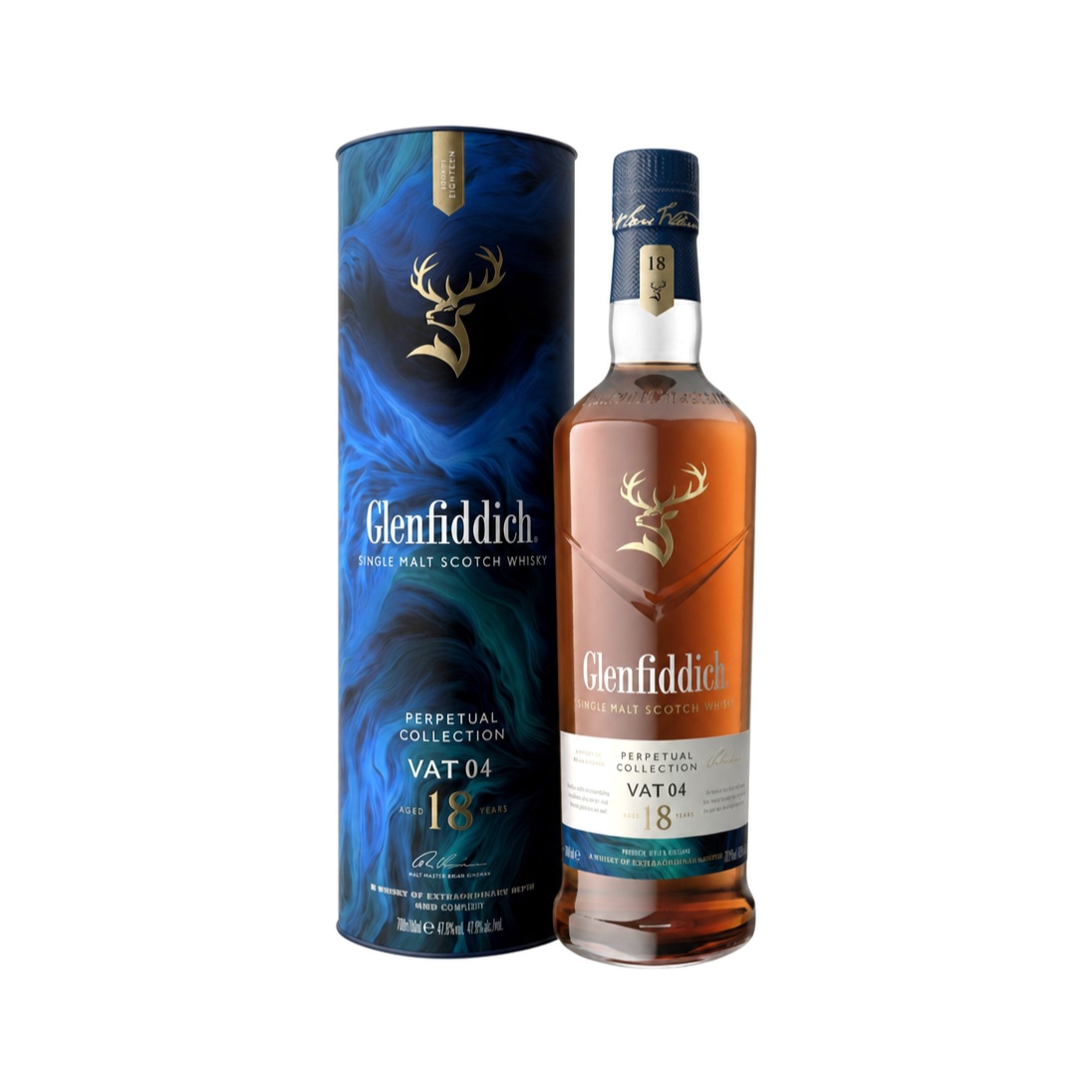 Glenfiddich 18 Year Old - Perpetual Collection Vat 04 Luxurious&Rewarding 700ml 47.8% Glenfiddich 18 Year Old - Perpetual Collection Vat 04 Luxurious&Rewarding 700ml 47.8%
