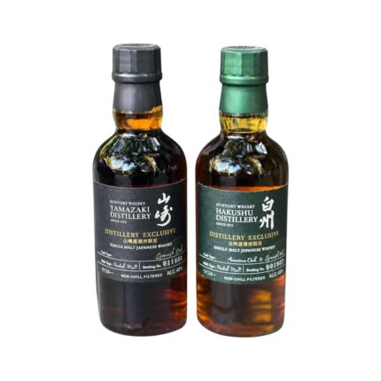 Hakushu Distillery Exclusive 180ml 48%+Yamazaki Distillery Exclusive 180ml 48%