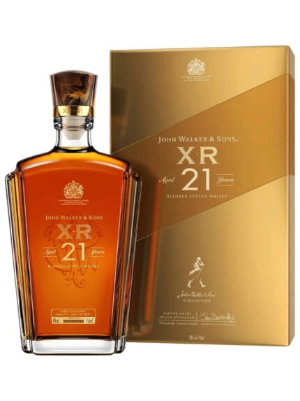 Carton: Johnnie Walker XR 21 Year Old 40% 6x750ML