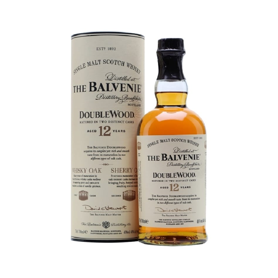 Carton: The Balvenie Double Wood 12 Year Old 40% 6x700ML Carton: The Balvenie Double Wood 12 Year Old 40% 6x700ML