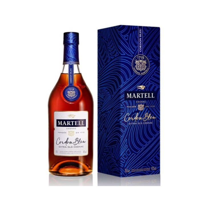 Carton: Martell Cordon Bleu XO 40% 12x1000ML Carton: Martell Cordon Bleu XO 40% 12x1000ML