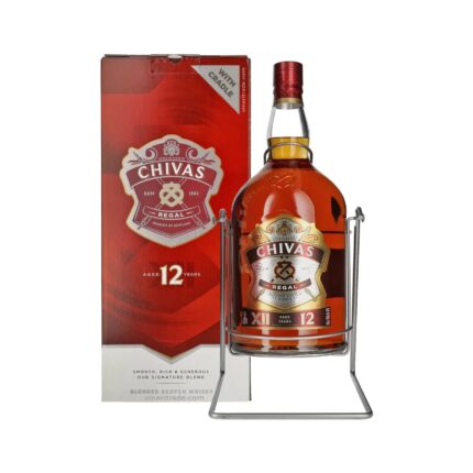Chivas 12 Year Old 4.5L 40% (with cradle)