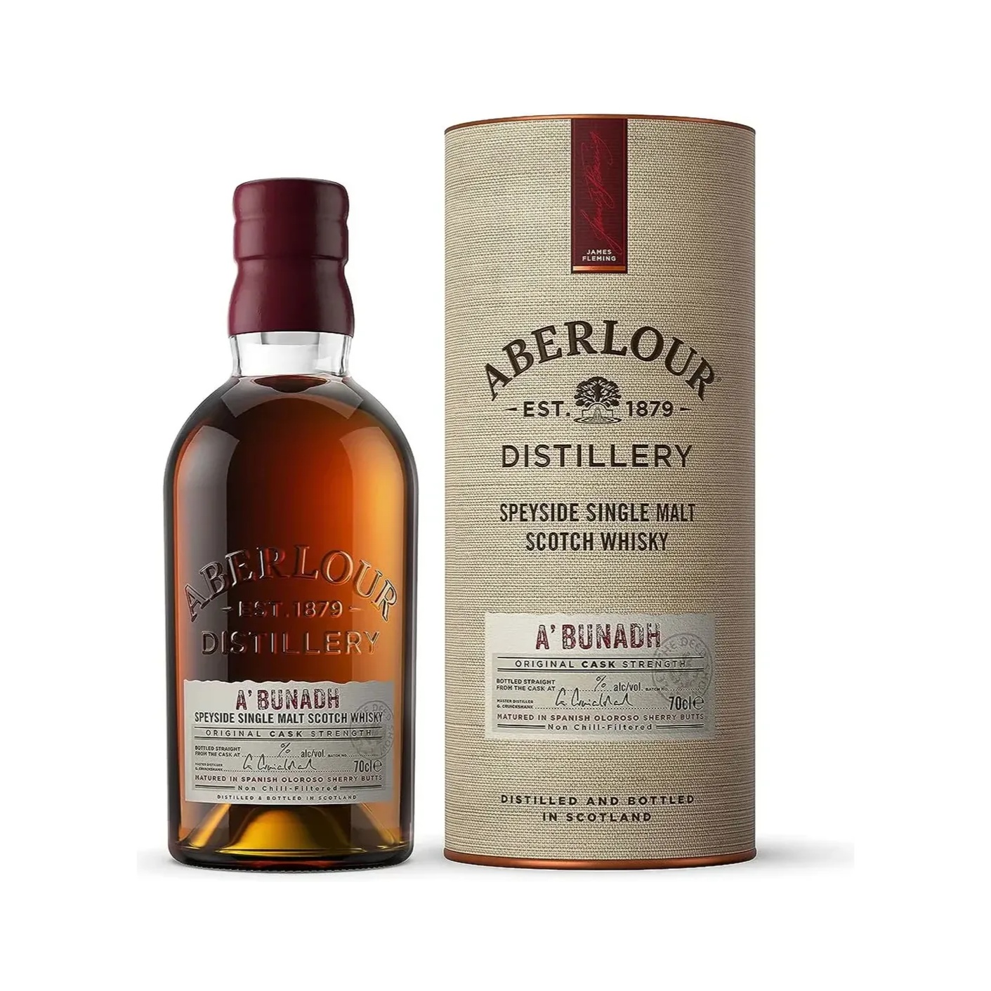 Aberlour A'bunadh Batch 81 Single Malt Scotch Whisky 700ml 61.6% Aberlour A'bunadh Batch 81 Single Malt Scotch Whisky 700ml 61.6%