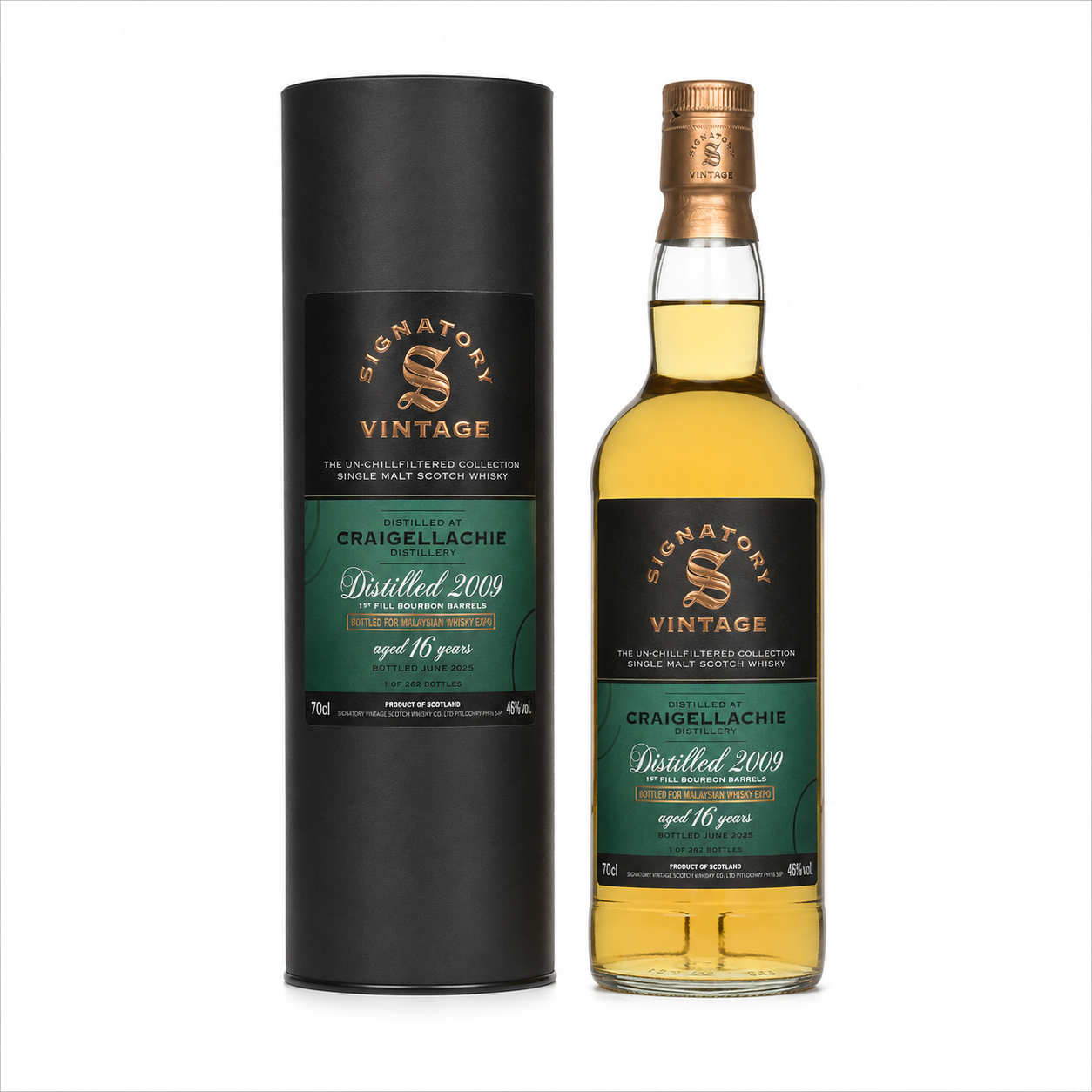 72407ca6-a997-438c-a251-4e4adf6e6d8c Craigellachie 16 Year Old 2009 - The Un-Chillfiltered Collection 700ml 46% - Image 1
