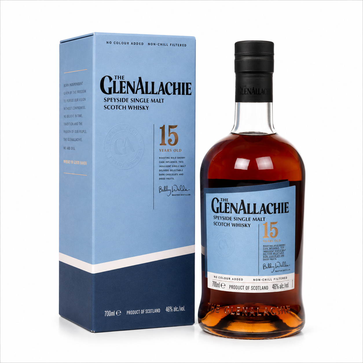 7afd1de3-ceb5-41b5-a175-611516514f65-2 GlenAllachie 15 Year Old 700ml 46% - Image 1
