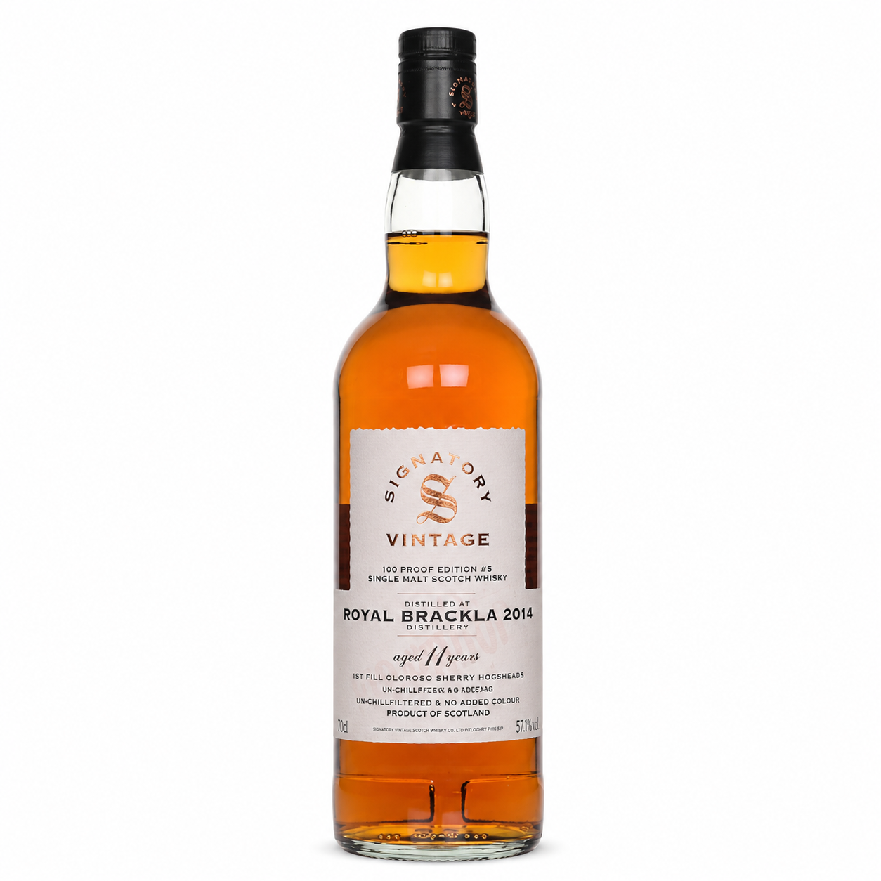 c2728089-cb53-4b3f-bf3d-24ac599fa452 Royal Brackla 11 Year Old 2014 100 Proof Edition #67 700ml 57.1% - Image 1