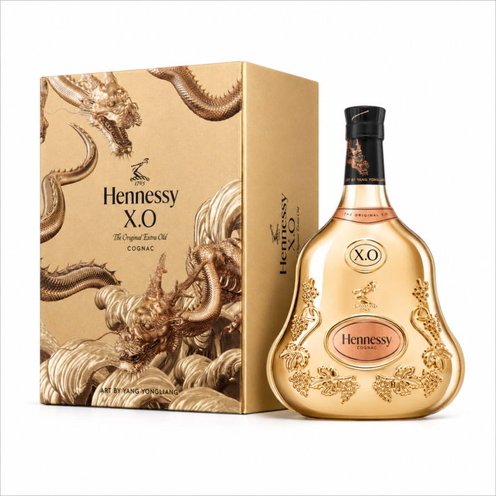 Hennessy XO Dragon Year Limited Edition  700ml 40% - Image 2