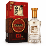 Bai Yun Bian 15 Year Old Aged Baijiu 白云边 15年陈酿酒 500ml 42%