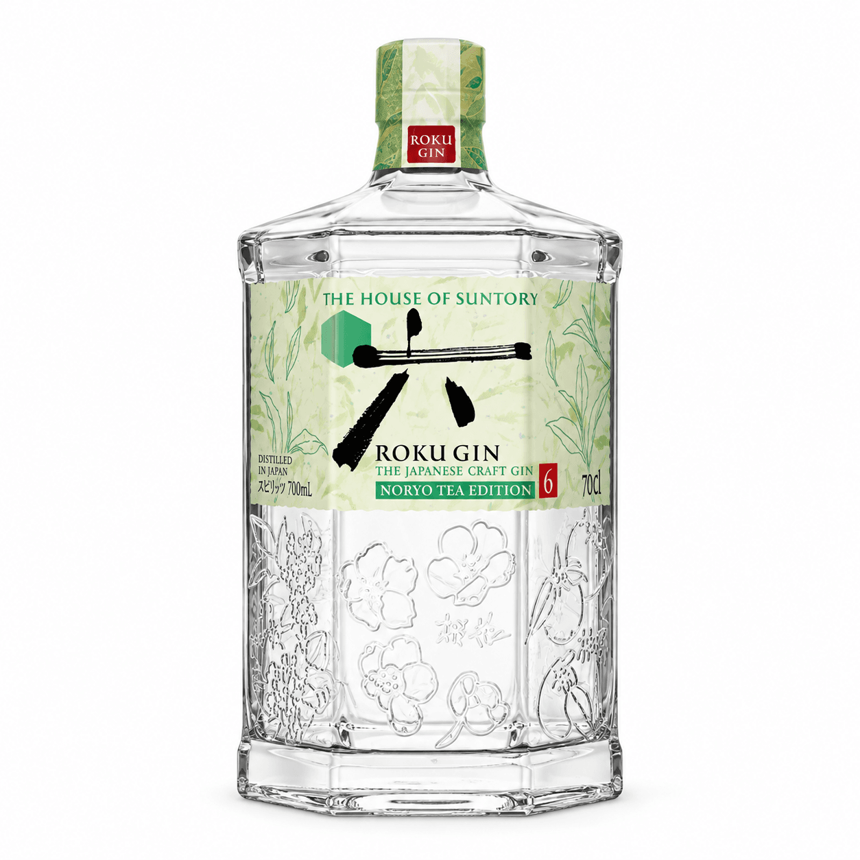 b2d850e5-592c-469c-a8bb-fbf219940f43 Roku Gin Noryo Tea Edition 六 ROKU GIN Noryo Tea Edition 700ml 43% - Image 1